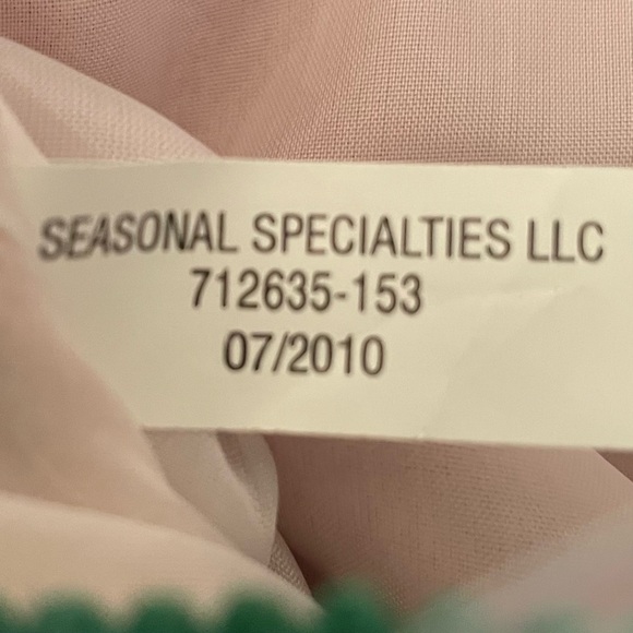 2010 Disney Mickey Minnie Mouse Christmas 18" Stocking Corduroy /fleece - Picture 8 of 8